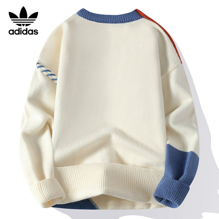 AD - Casual Patchwork Sweater